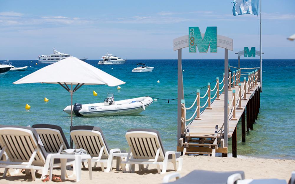 Transfert en bateau ou Yacht vers Moorea Beach Club Ramatuelle