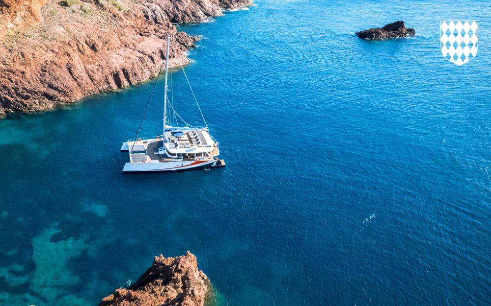 Cruise on a multihull in Monaco