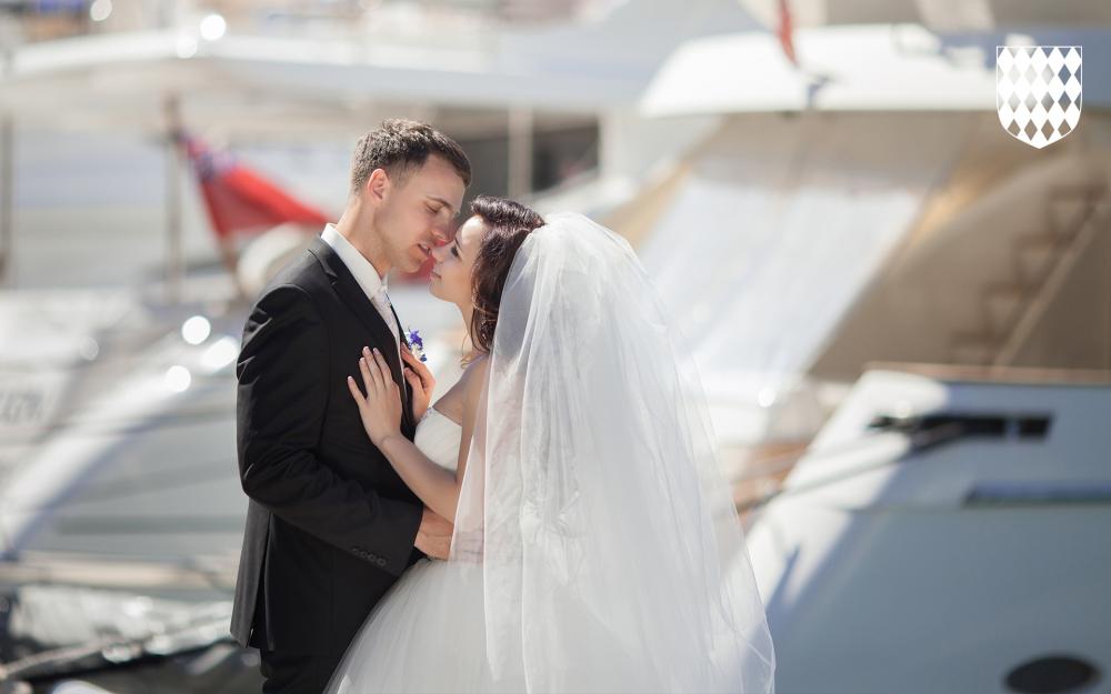 Wedding on a yacht in Monaco
