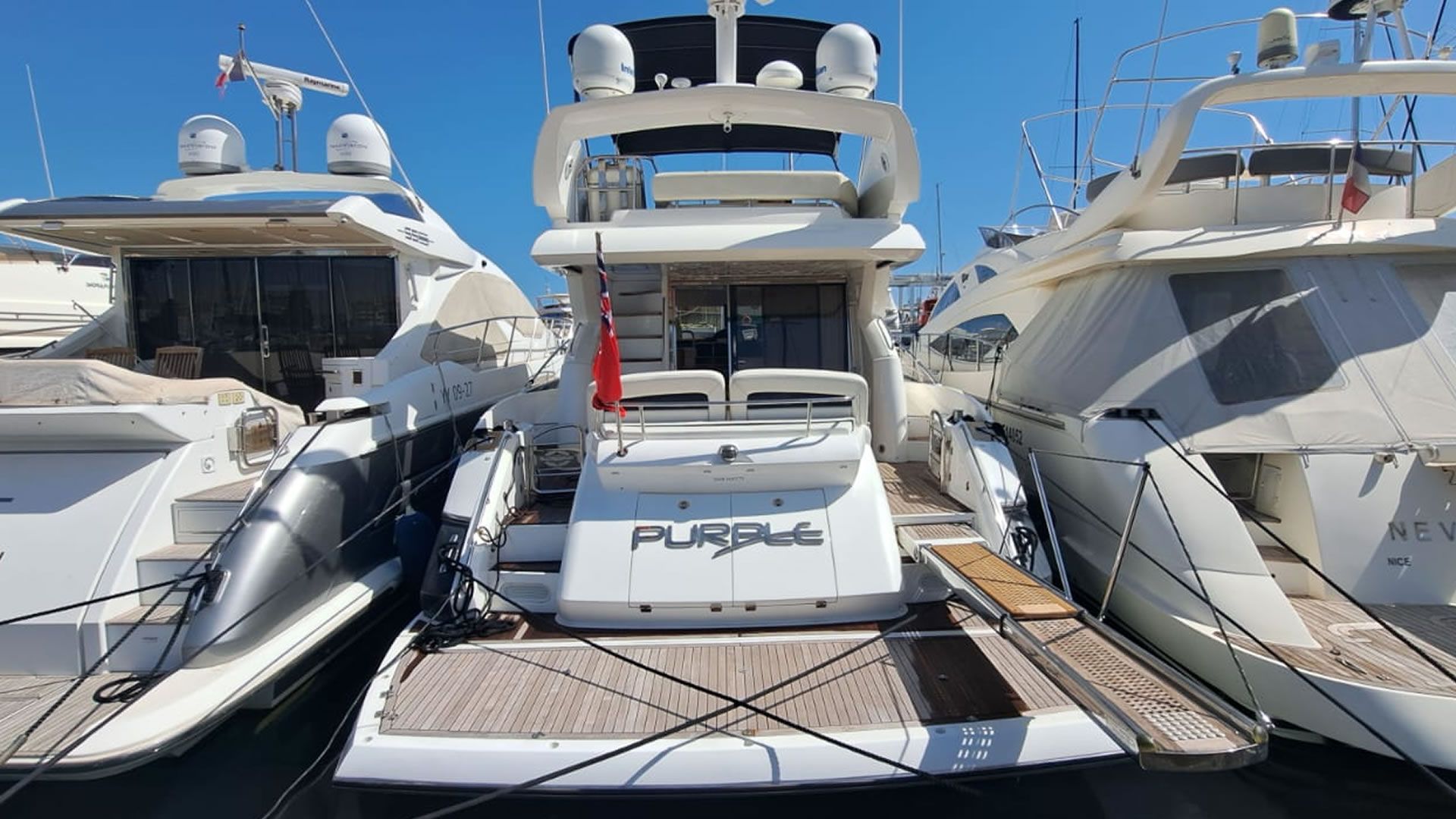 Location location SUNSEEKER MANHATTAN 56 AVEC STABILISATEUR