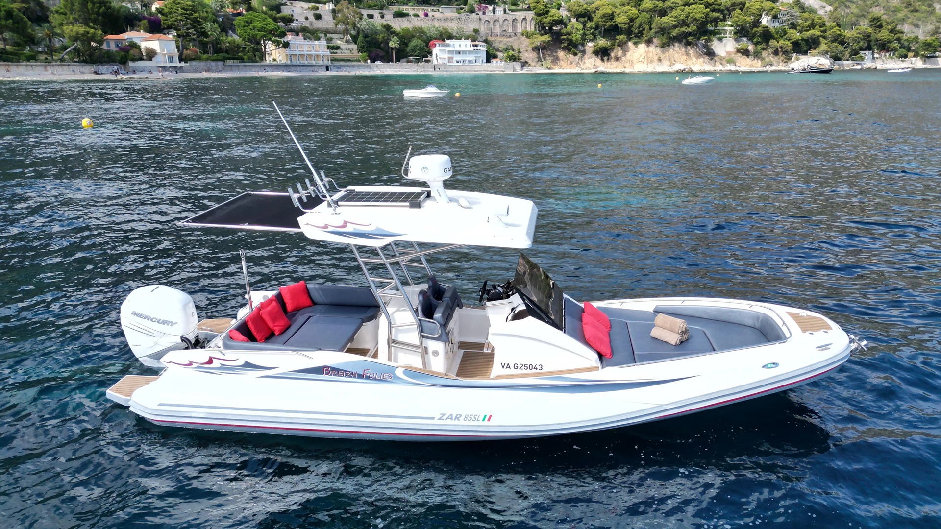 Yachts rental ZAR 85 SL
