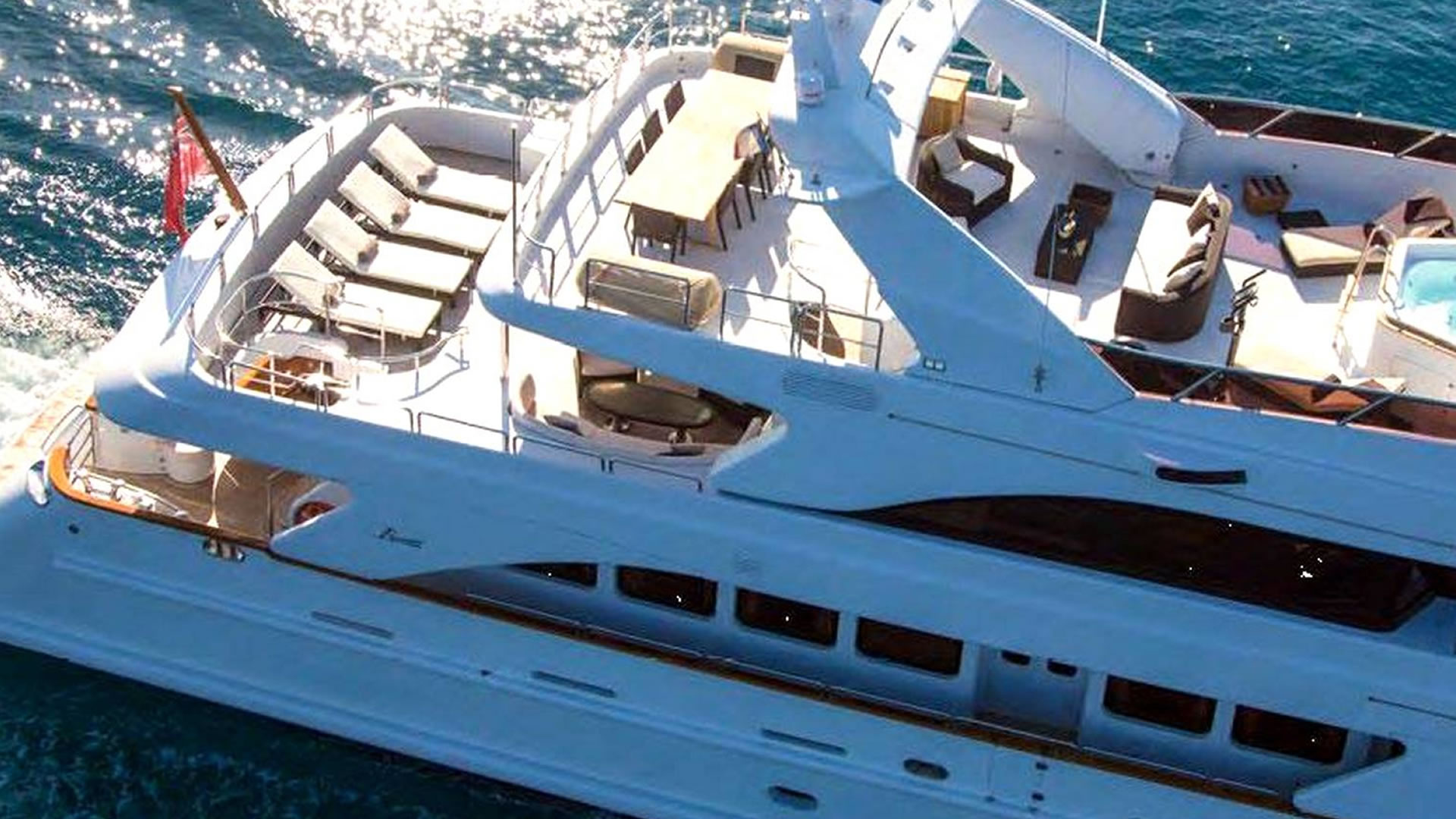 Location yachts BENETTI 115