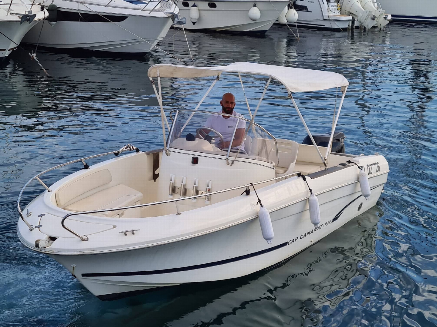 Location bateaux JEANNEAU CAP CAMARAT 6.25