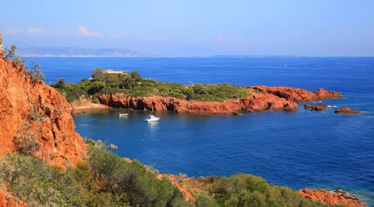 À la découverte de l’Esterel et des îles de Lérins