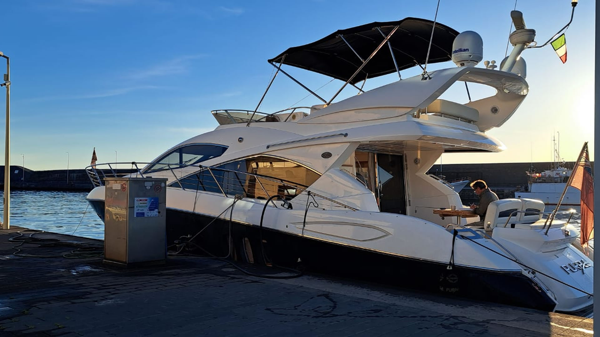 Location location SUNSEEKER MANHATTAN 56 AVEC STABILISATEUR